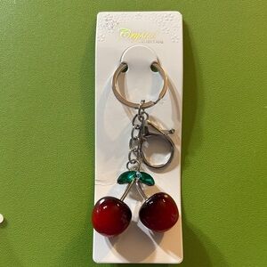Cherry Keychain/Bag Charm